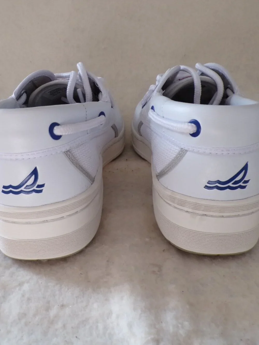 NEW Sperry Top Sider Boat Shoes US12 White STS25901 SIZE 12